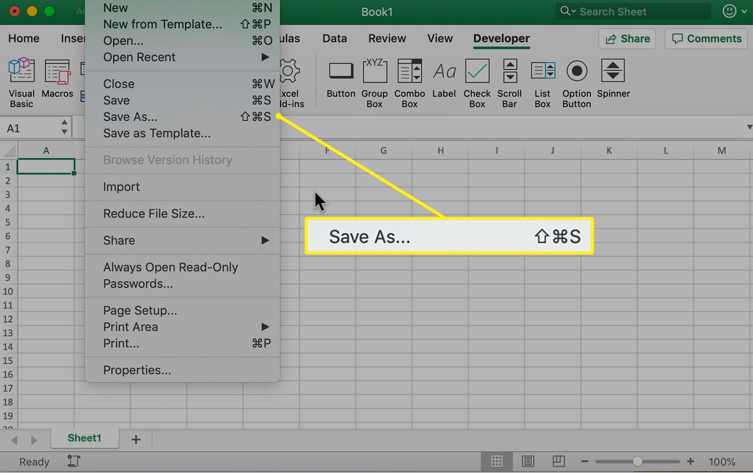 where is autofill smart button in excel for mac?